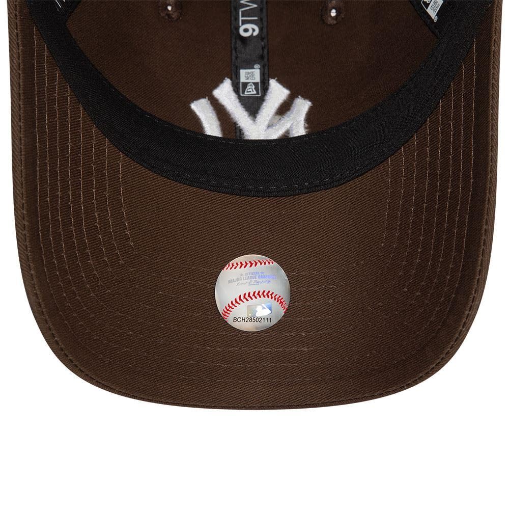 New Era New York Yankees MLB League Essential Braun Verstellbare 9Twenty Cap - One-Size