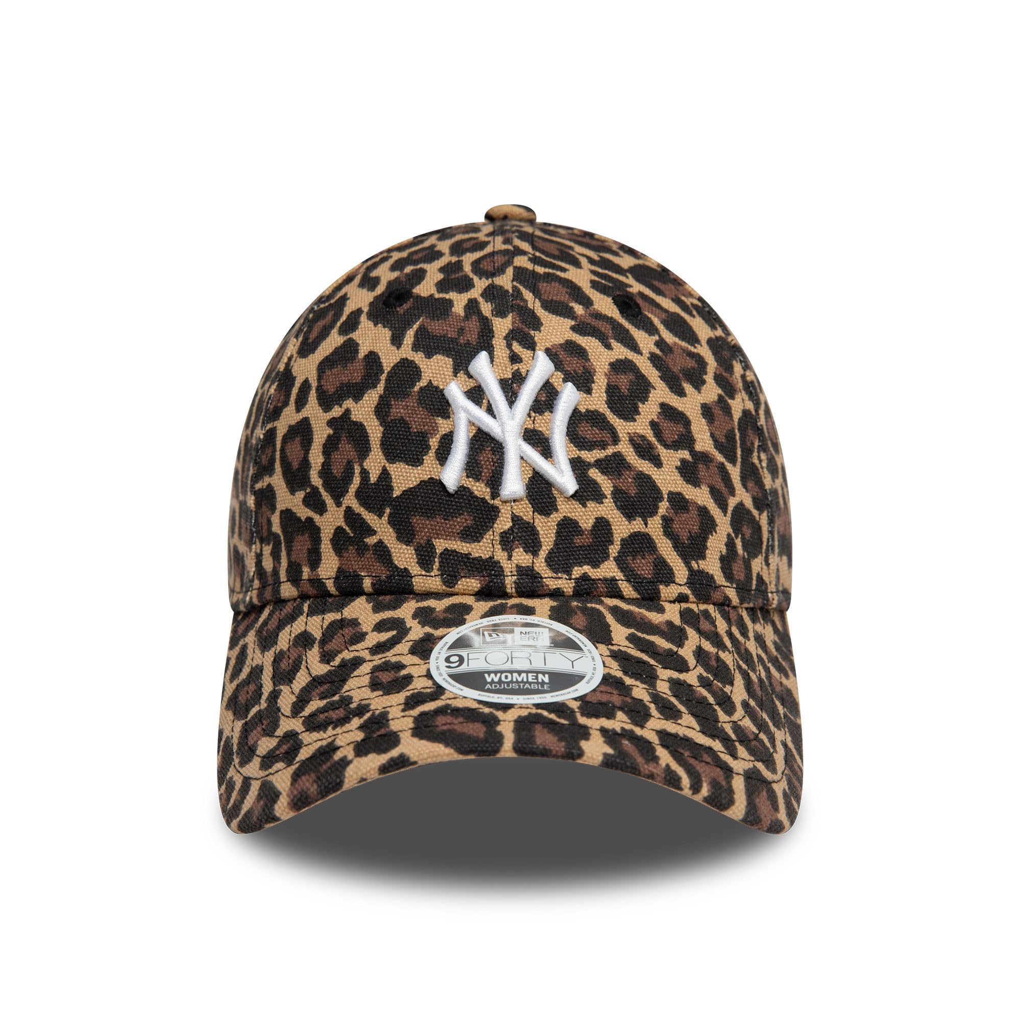 New Era 9Forty Damen Cap - New York Yankees Leopard Print