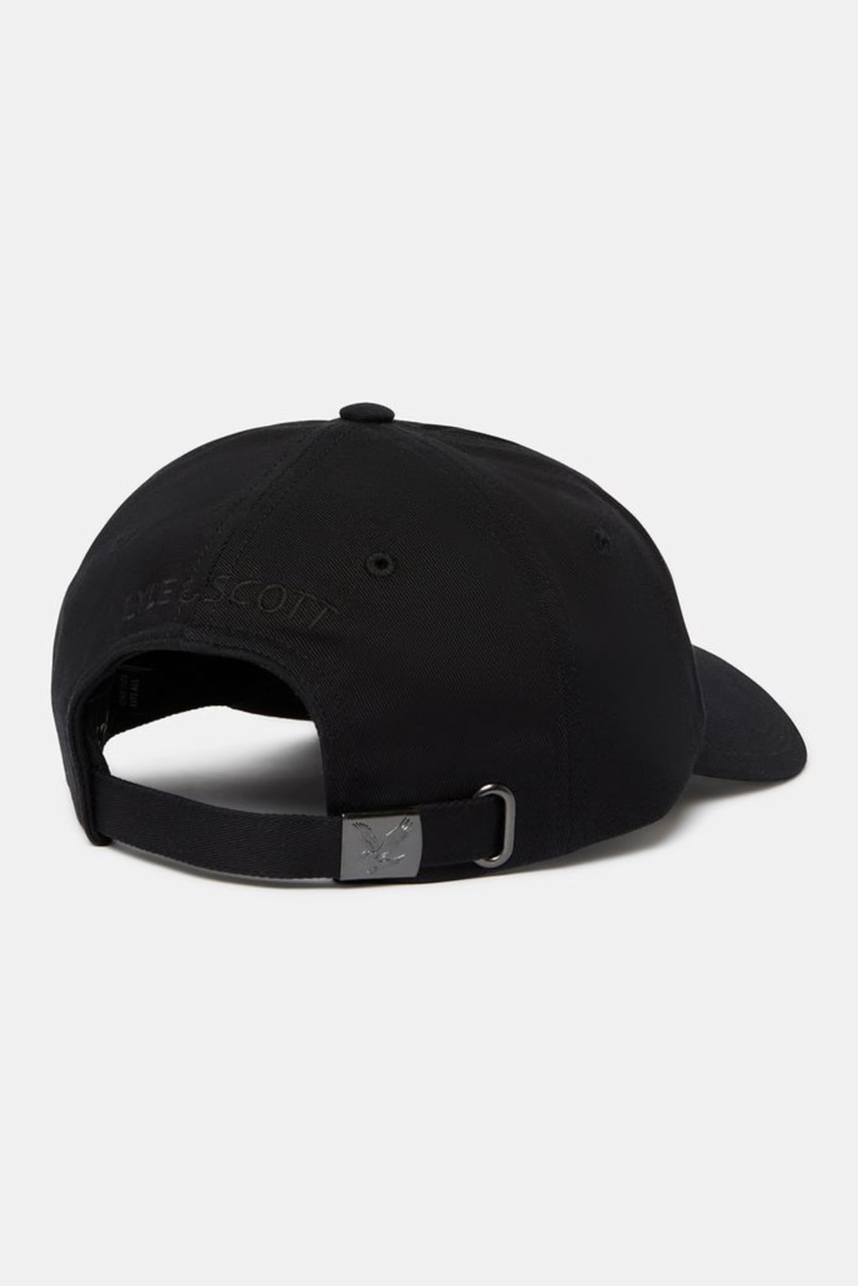 Lyle & Scott Herren Logo-Baseballmütze, Schwarz, One Size