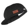 Nebelkind Snapback Cap Unisex Classy Suede Schwarz, OneSize verstellbar, hochwertige Basecap, Streetwear Style, Retro Baseball-Kappe