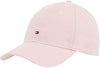 Tommy Hilfiger Damen Cap Essential Flag Soft aus Baumwolle, Rosa (Foggy Pink), Einheitsgröße