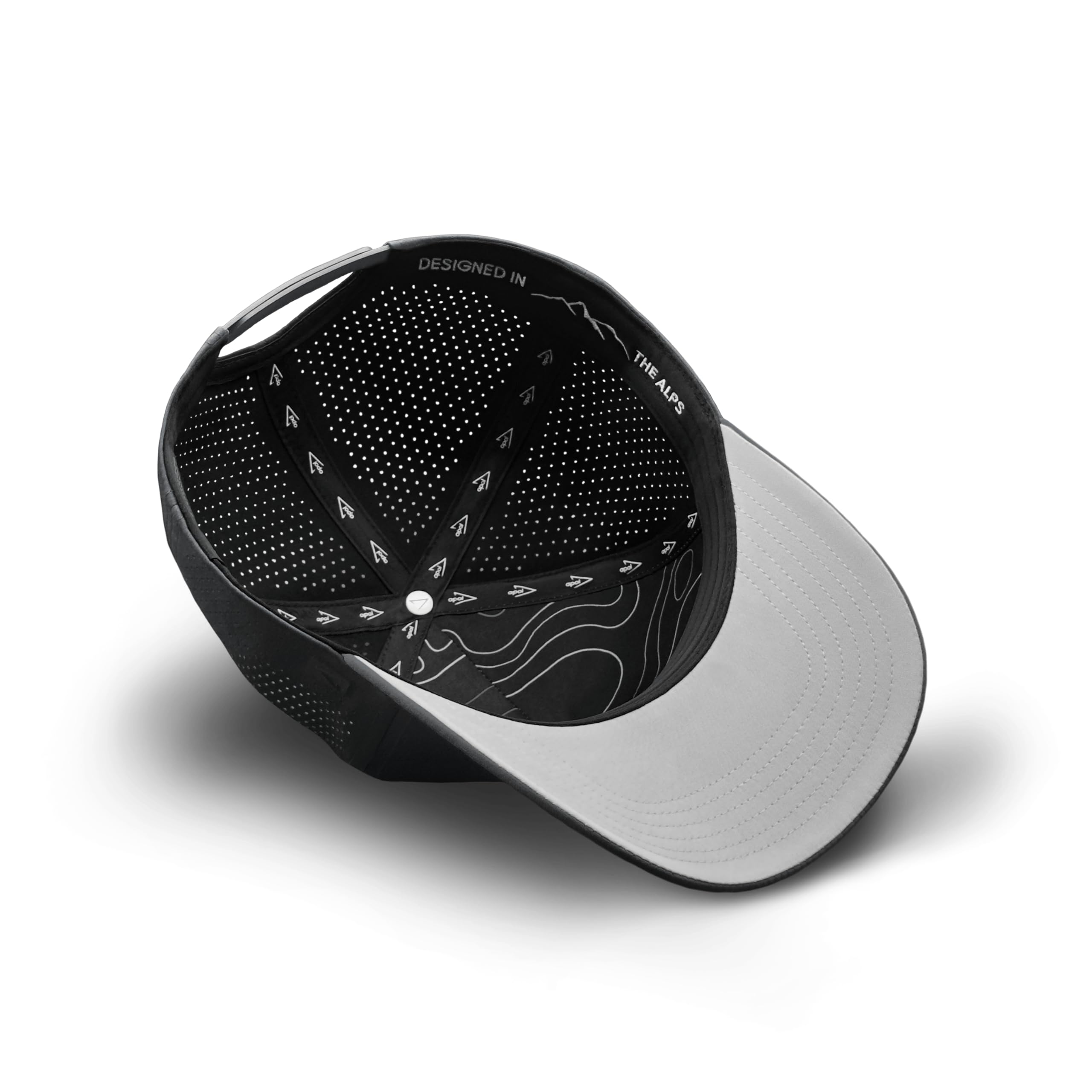 apol Premium Cap - Cloud Trucker - 100% wasserfest, atmungsaktiv, langlebig, Qualität - Snapback - Einheitsgröße - Anthrazit