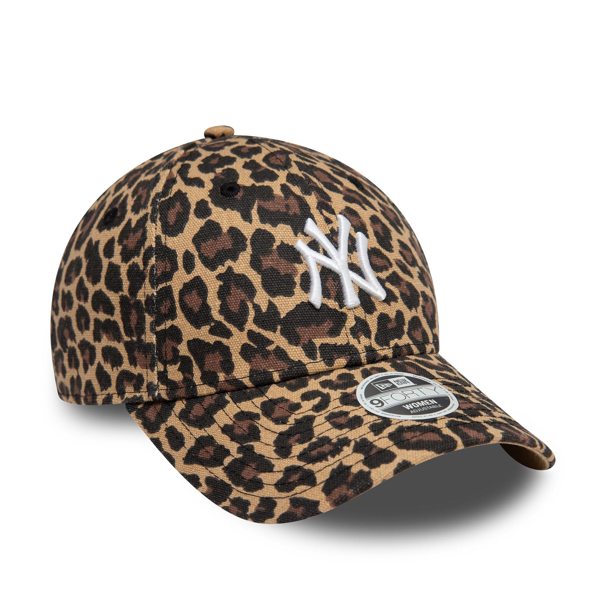 New Era 9Forty Damen Cap - New York Yankees Leopard Print