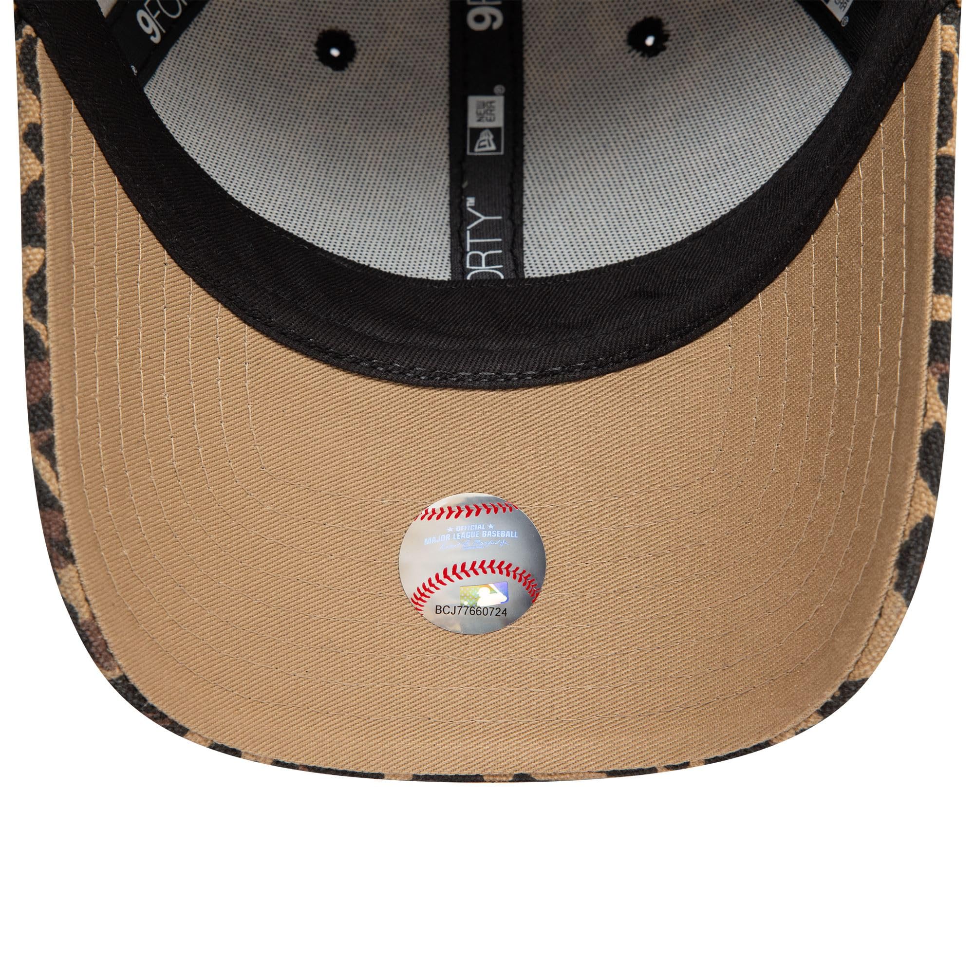 New Era 9Forty Damen Cap - New York Yankees Leopard Print